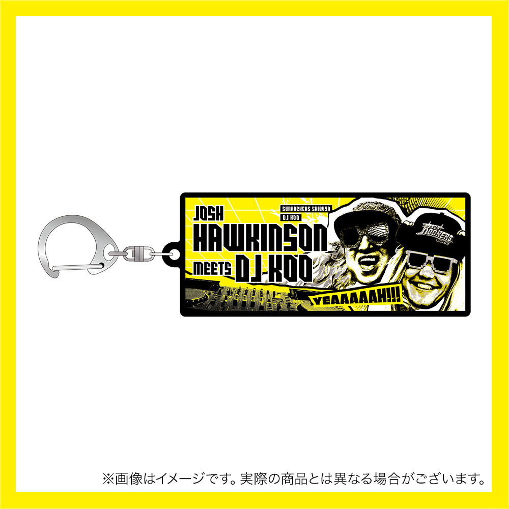 JOSH HAWKINSON meets DJ KOOアクリルキーホルダー 詳細画像 ‐ 1